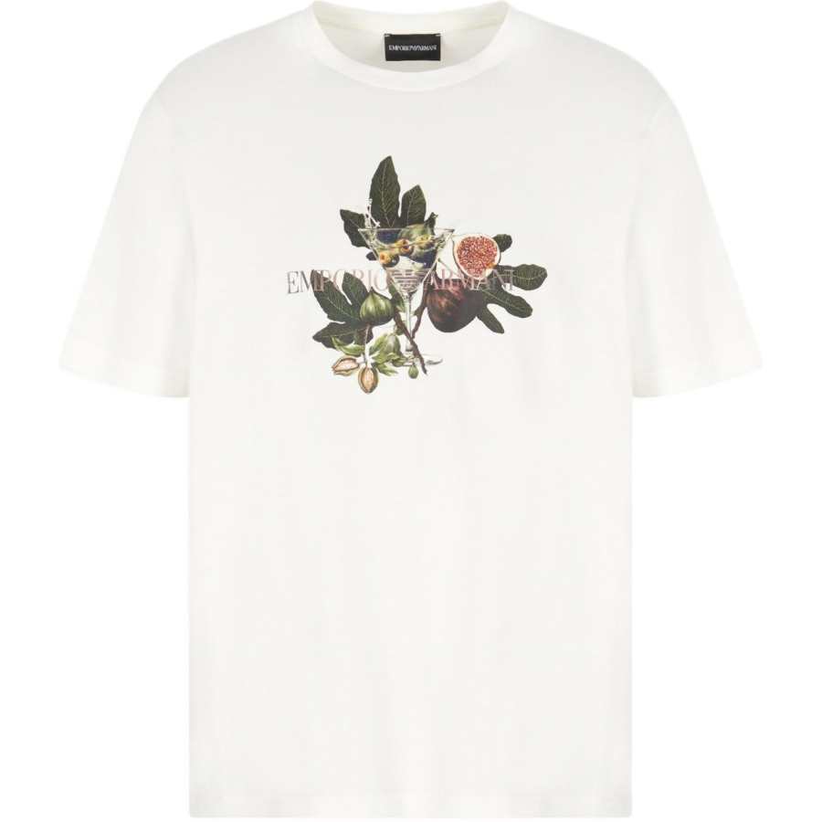 Emporio Armani fig-print T-shirt