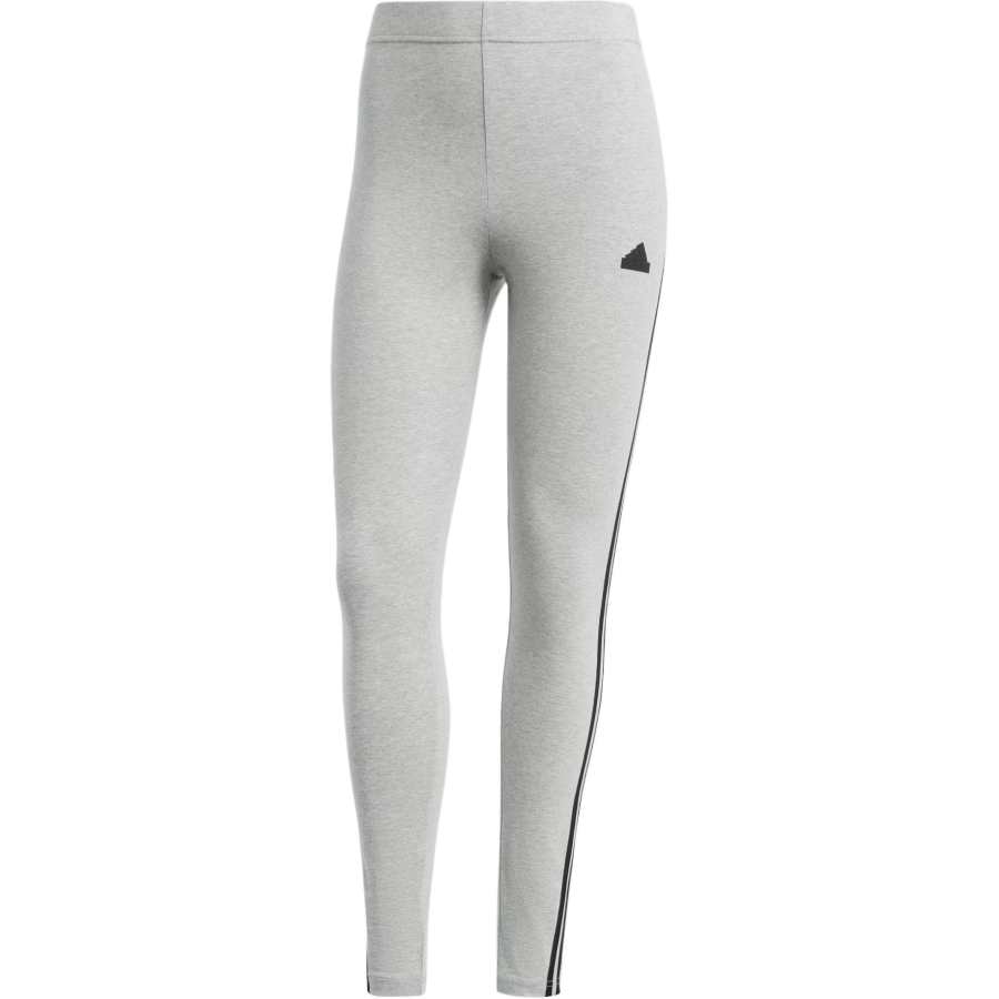 Adidas Adidas Women's Future Icons 3 Stripes Leggings Medium Grey Heather/Black