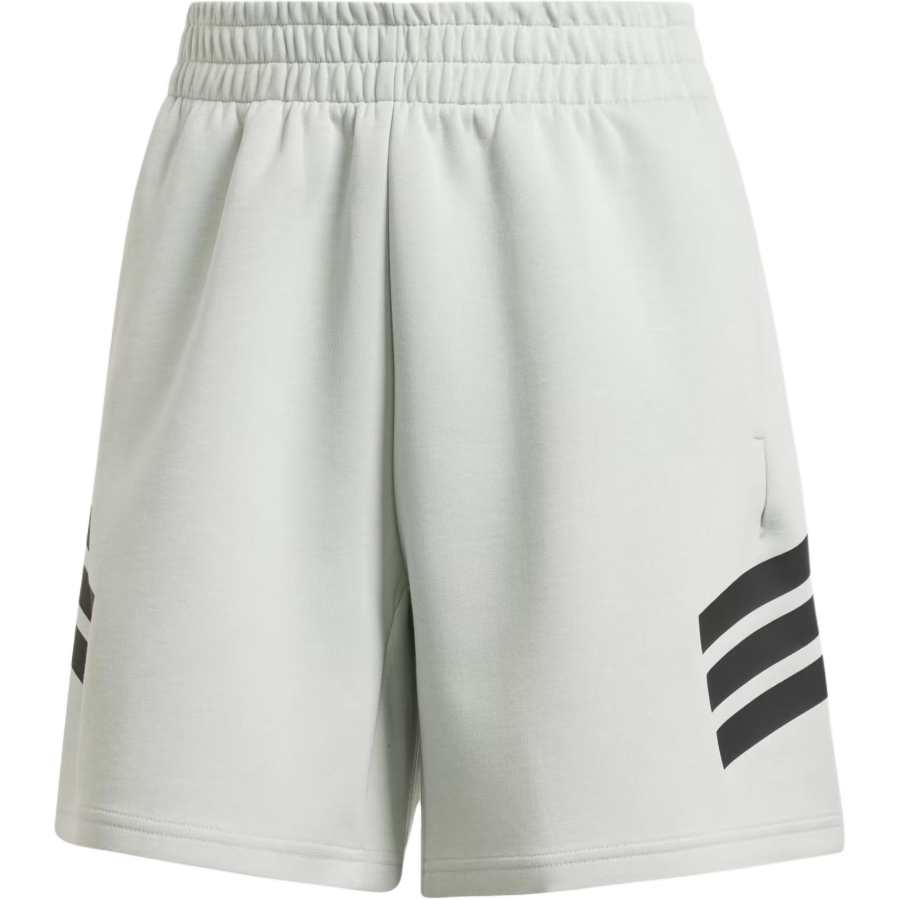 Adidas Adidas Women's Future Icons 3 Stripes Shorts Wonder Silver