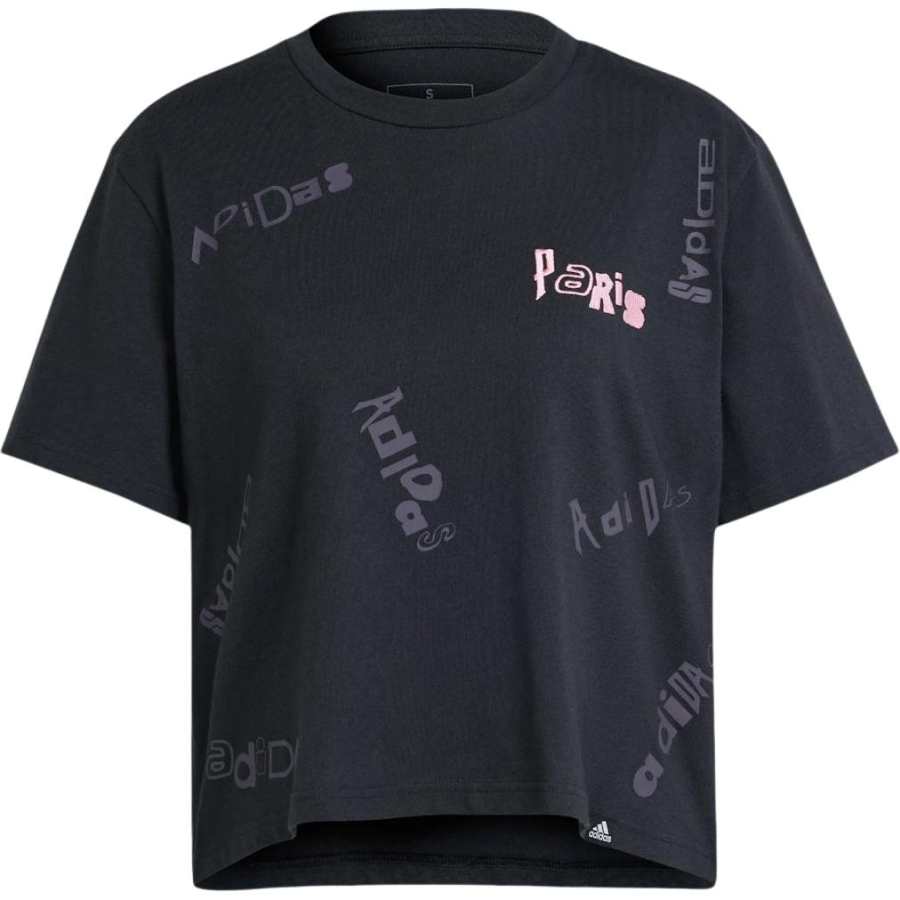 Adidas Adidas Women's Graphic T Shirt Black