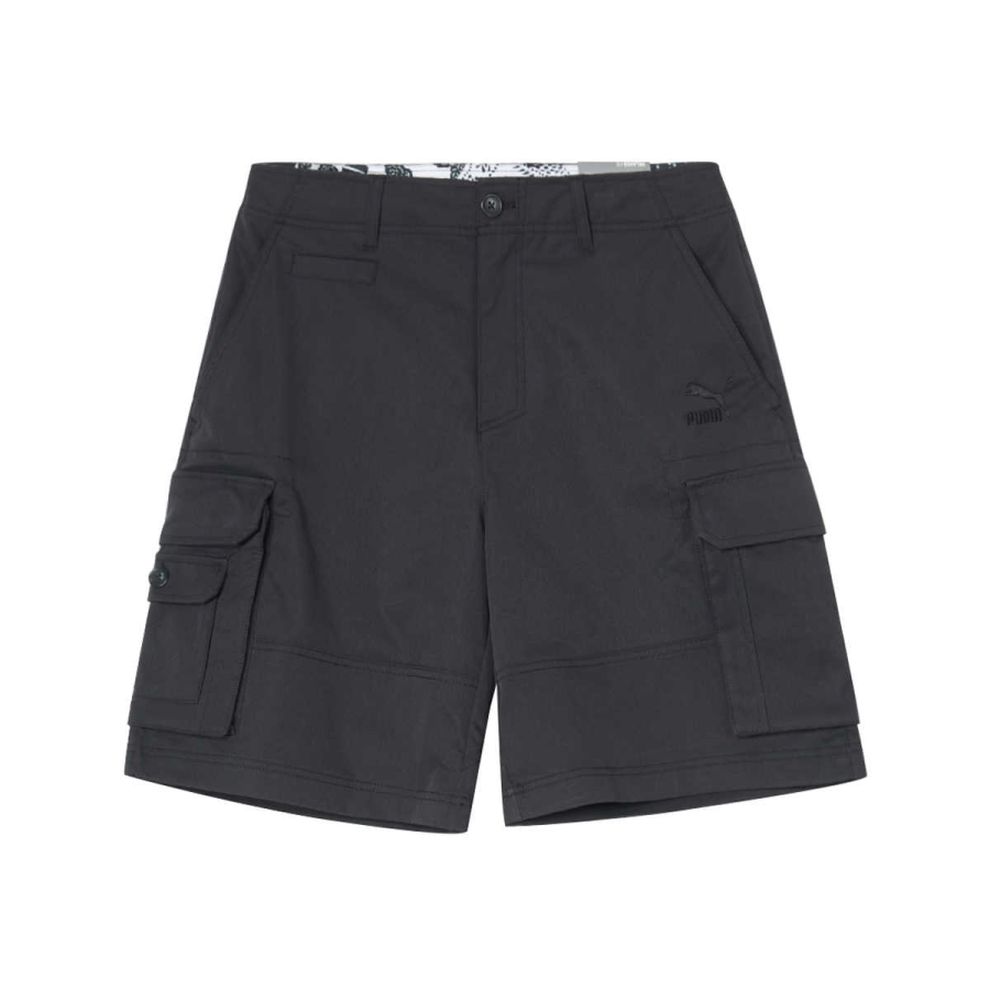 PUMA PUMA Cargo Shorts Men's Black Moderate