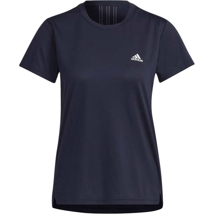 Adidas Adidas Women's Aeroready Designed Move 3 Stripes T Shirt Legend Ink