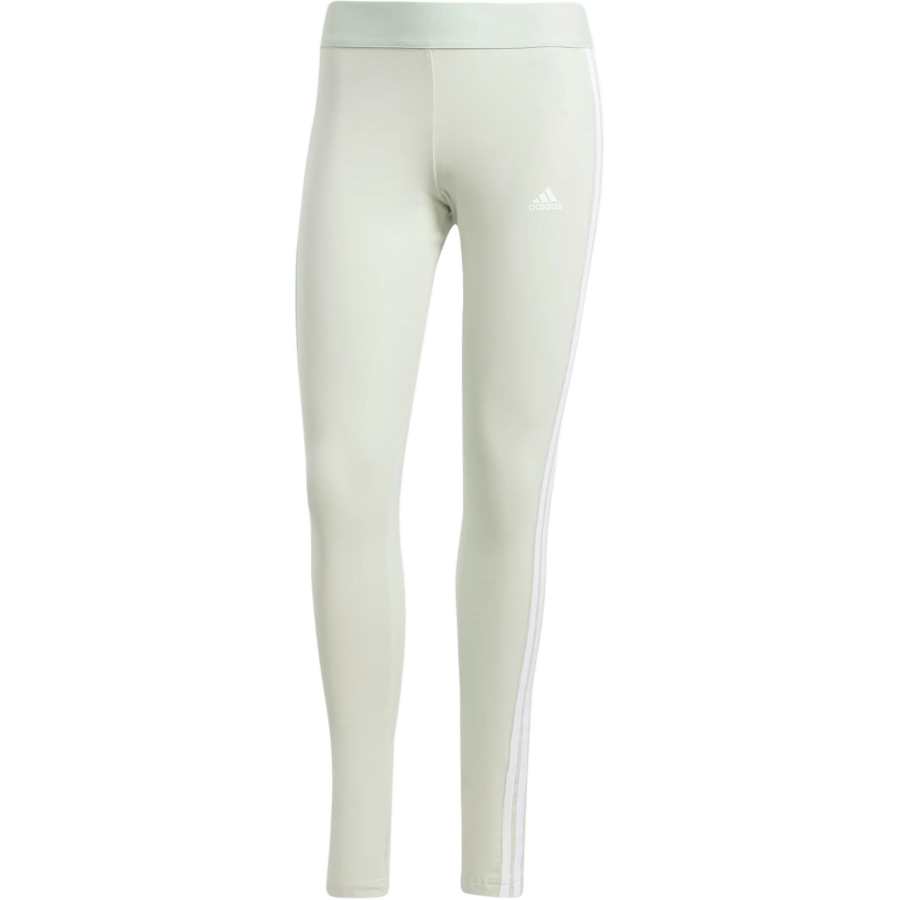 Adidas Adidas Women's Loungewear Essentials 3 Stripes Leggings Linen Green