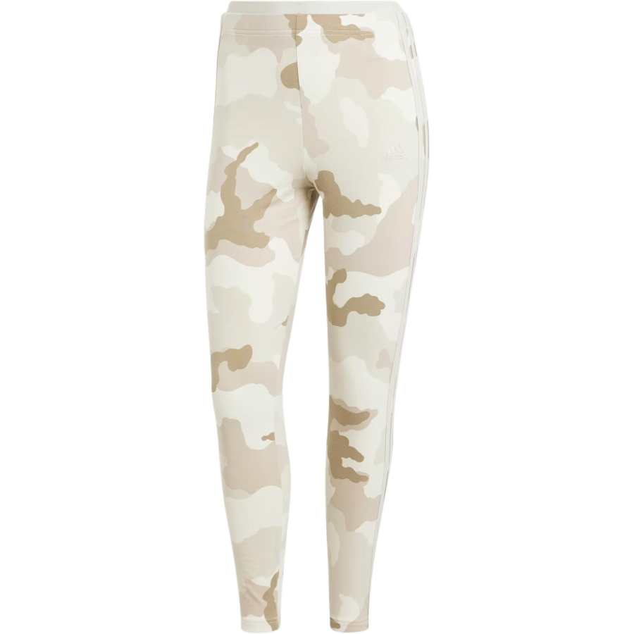 Adidas Adidas Women's Essentials 3 Stripes Camo Print 7/8 Length Leggings Alumina