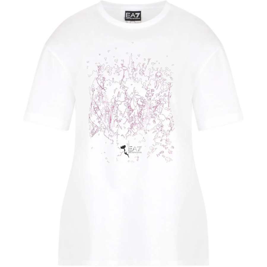 EMPORIO ARMANI Ea7 EMPORIO ARMANI Logo print T shirt