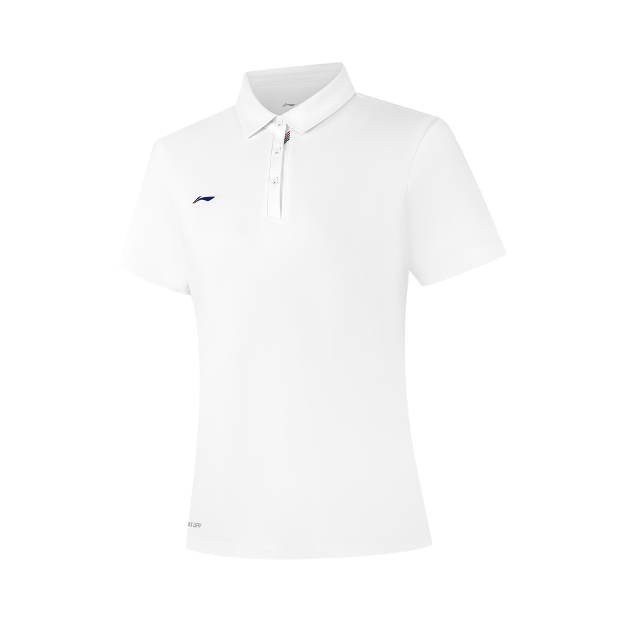 Li-Ning Li Ning Polo Shirt Women's Standard White