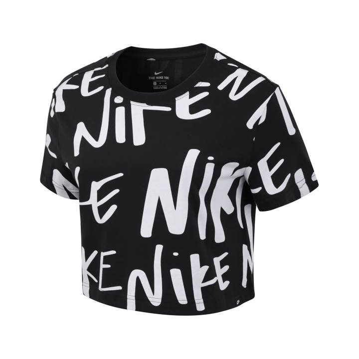 Nike Nike Sportswear Regular T Shirt Women's Black/White