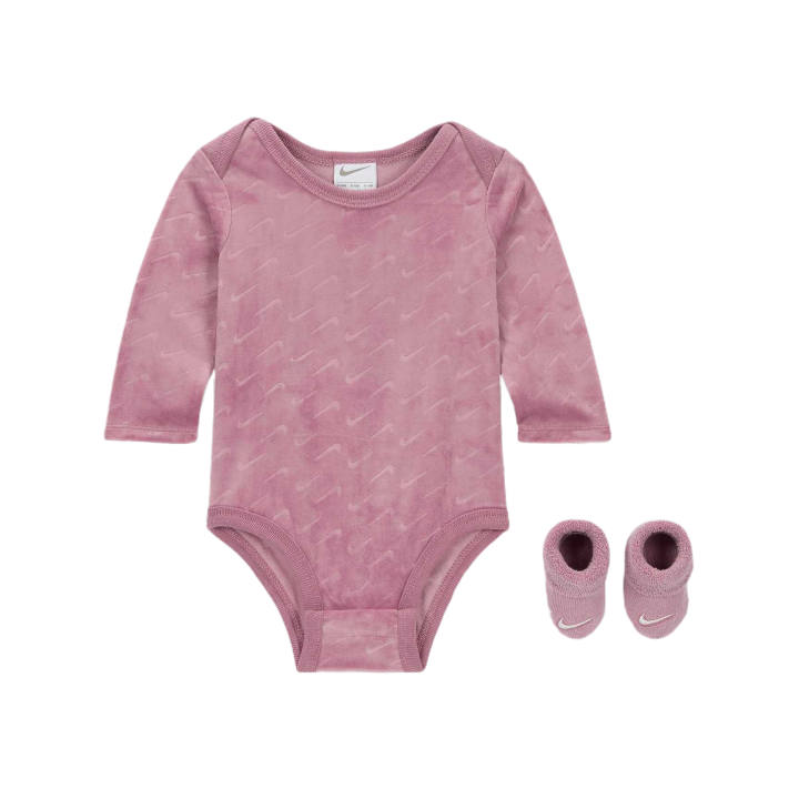 Nike Nike Jumpsuit Swoosh 2 Piece Set Pink Infant And Toddler