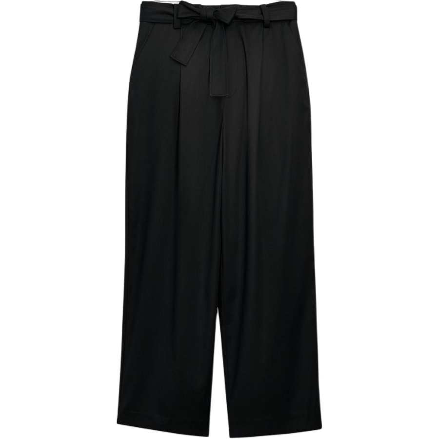 ZARA Casual Pants Women's Black Moderate Wide Leg Pants