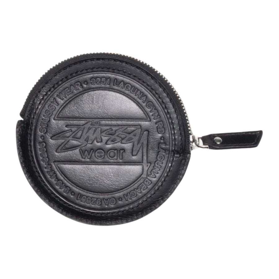 Stussy Leather Clutch Men's Black