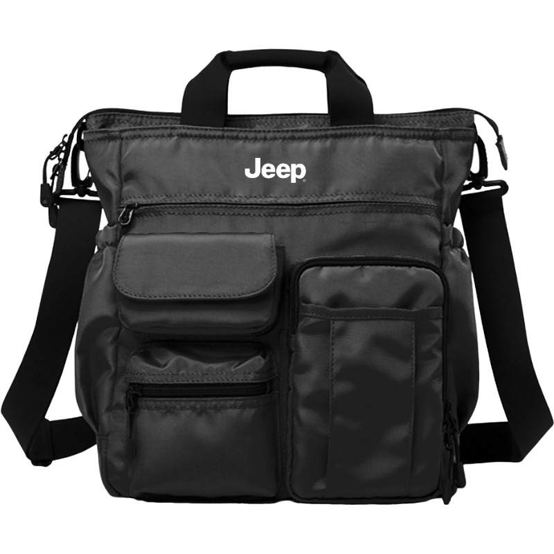 Jeep Oxford Bag Men's Black/Gray