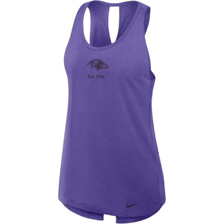 Nike Nike Baltimore Ravens Established Women's Nike Dri FIT Nfl Tank Top