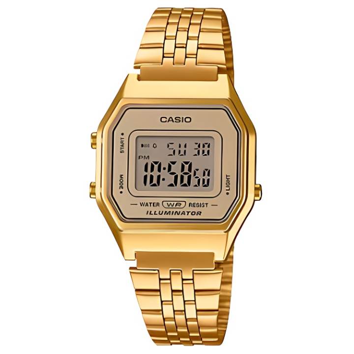 CASIO CASIO Unisex Gold Watch LA680WEGV-9AJF