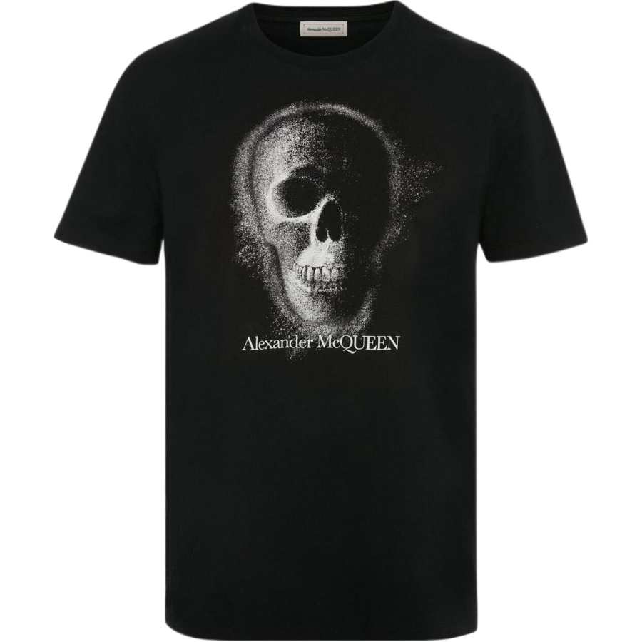 Alexander McQueen Graphic Printed Crewneck T-Shirt