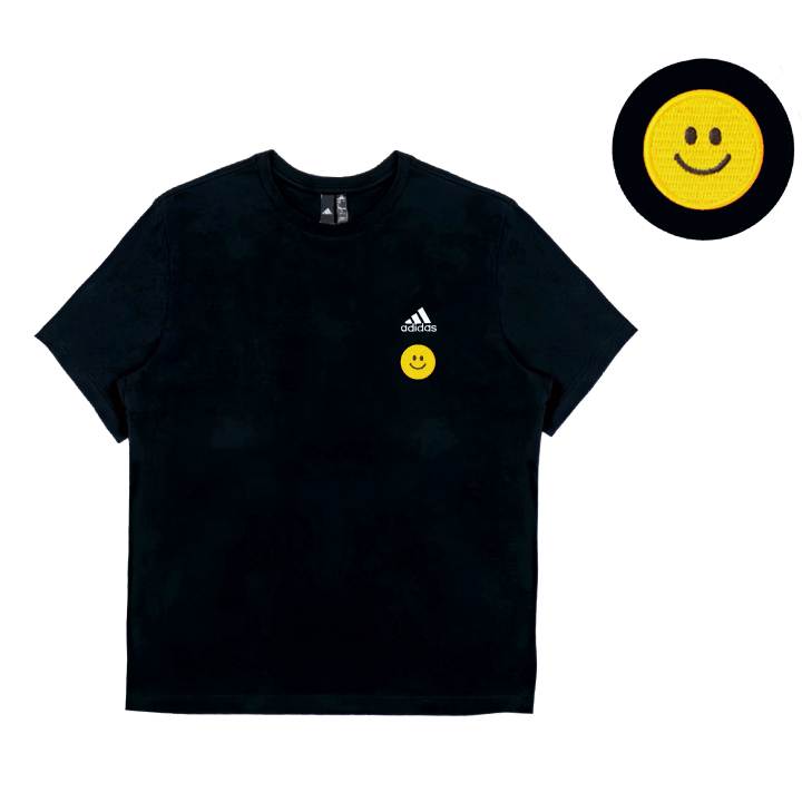 Adidas Adidas T Shirts Unisex Black Crew Neck Moderate Straight Fit