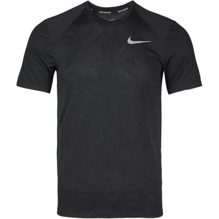 Nike Nike T Shirts Men's Black Crew Neck Moderate