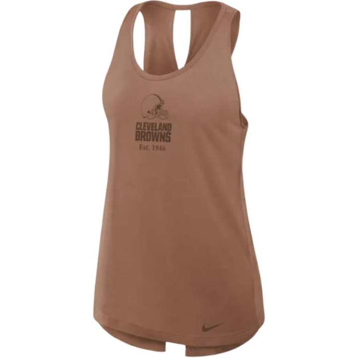 Nike Nike Cleveland Browns Established Women's Nike Dri FIT Nfl Tank Top