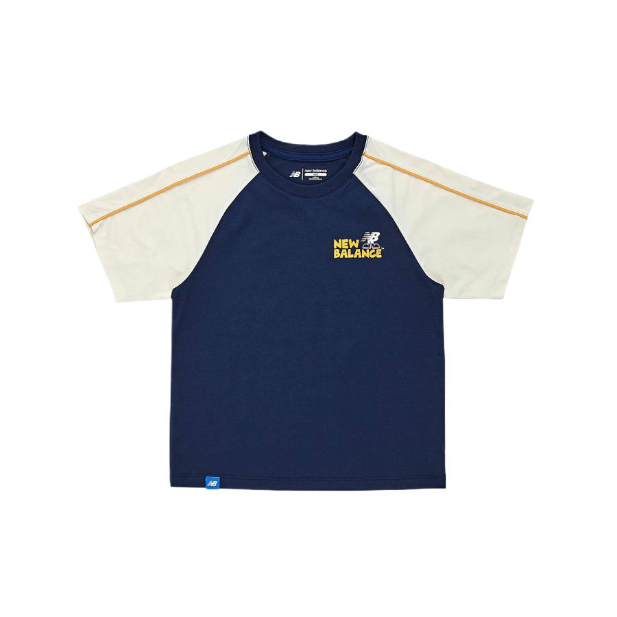 New Balance New Balance T Shirt SS25 Navy Blue Children Aged 3 7 Years Old