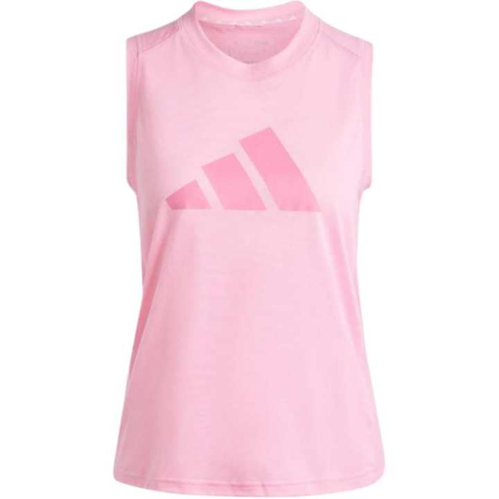 Adidas Adidas Women's Train Essentials Big Performance Logo Tank Top Bliss Pink/Pink Fusion