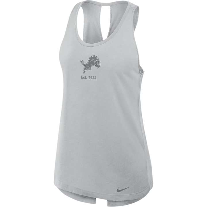Nike Nike Detroit Lions Established Women's Nike Dri FIT Nfl Tank Top