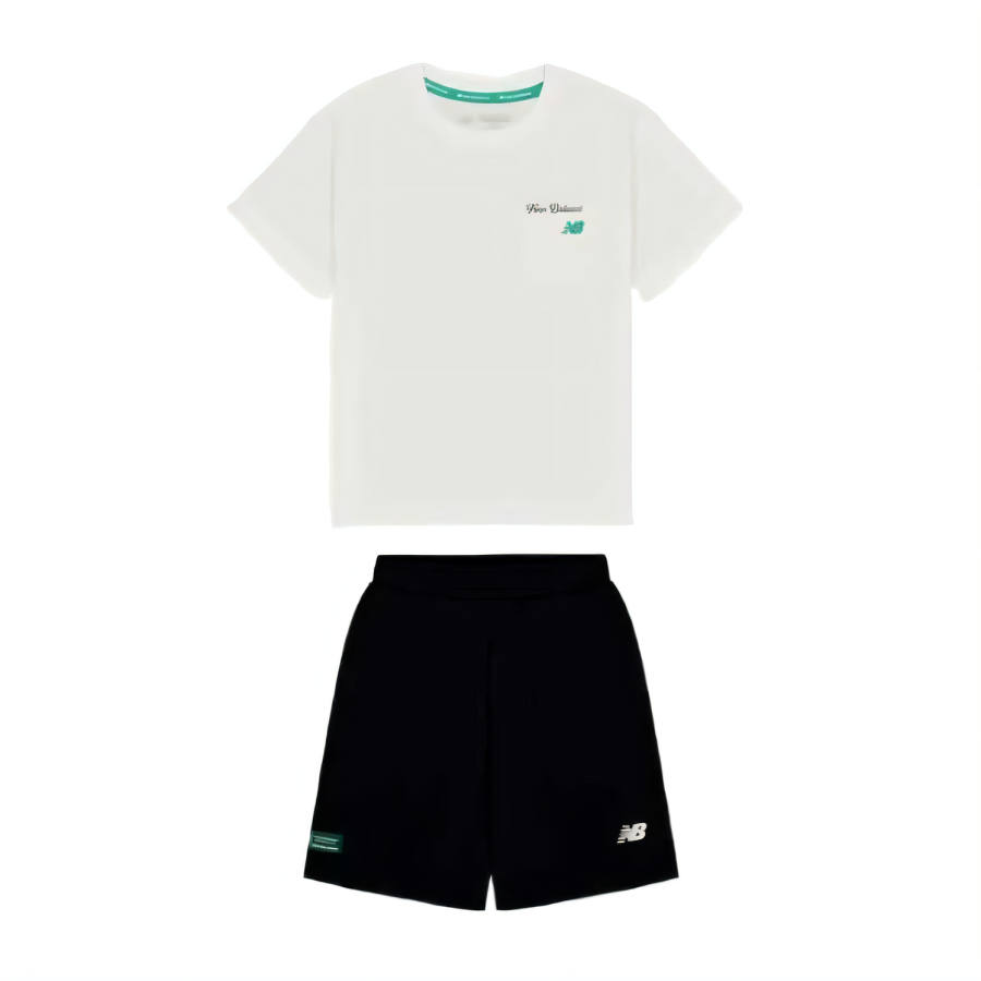 New Balance New Balance Casual Sportswear NB 2 Piece Set White Children Aged 3 7 Years Old