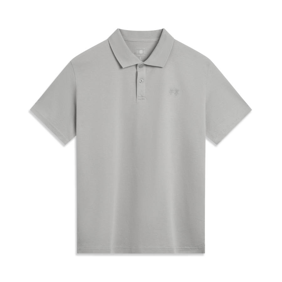 Li-Ning Li Ning China Color Series Polo Shirt Men's Ultimate Gray