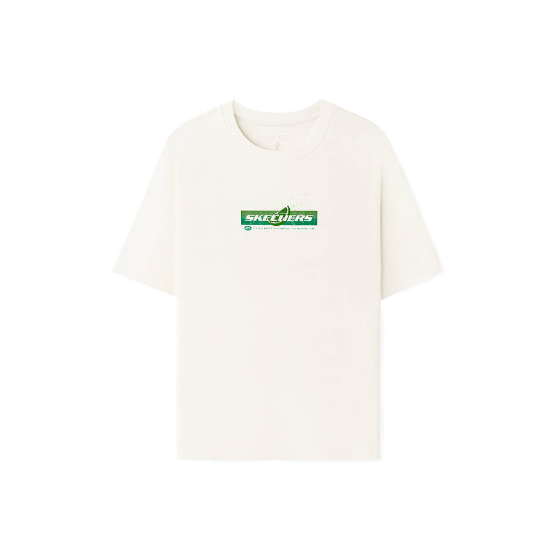 Skechers T Shirt Unisex White 0074