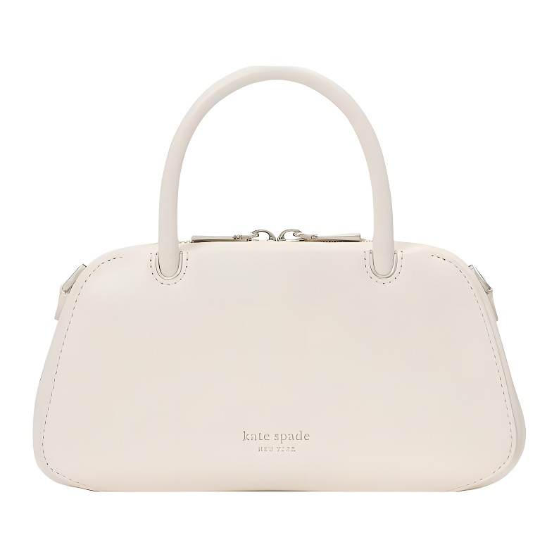 Kate Spade Cow Leather Shoulder Bag, Crossbody Bag, Handbag Mini Women's Cream