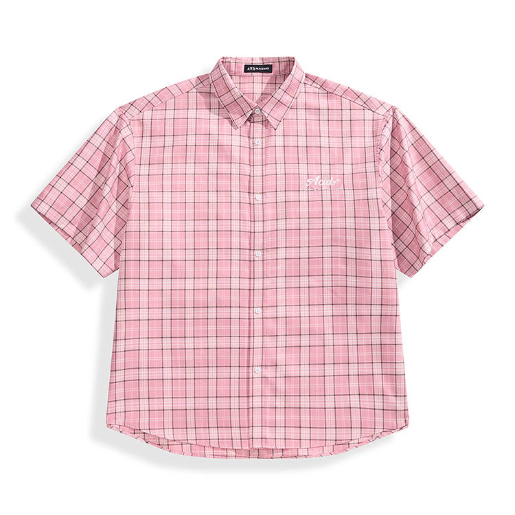 PEACEBIRD MEN Shirts Men's Shimmer Light Purple 1 Lapel Moderate Shirt