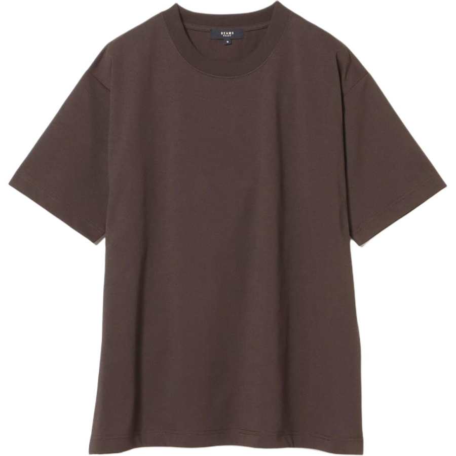 Beams T Shirts Men's Crew Neck Moderate