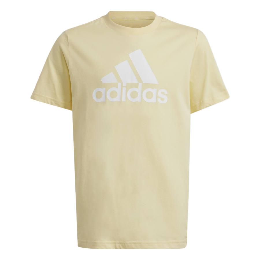 Adidas Adidas ESSENTIALS T Shirt Yellow/White Teenagers