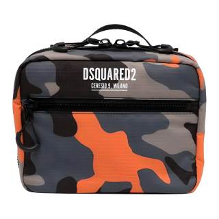 DSQUARED 2 Nylon Handbag Men's Orange