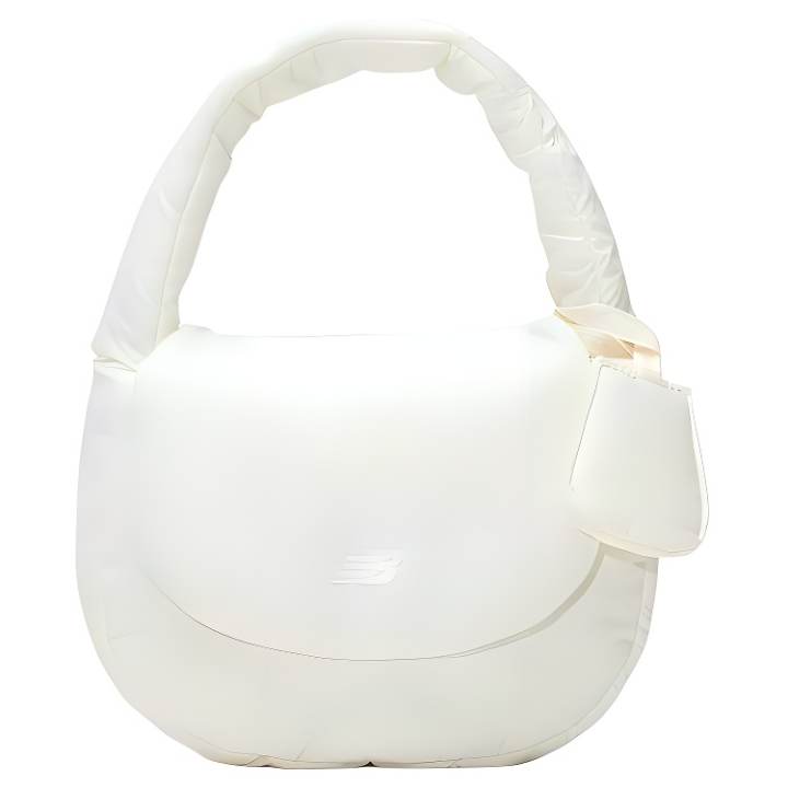 New Balance New Balance Polyester Crescent Bag Handbag Unisex Cream
