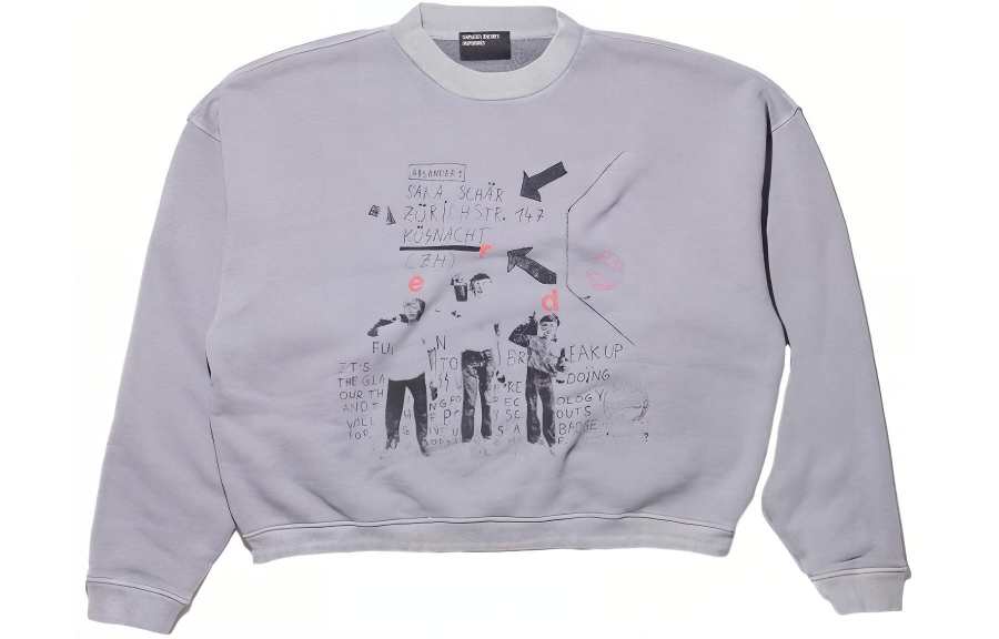 ENFANTS RICHES DEPRIMES SS24 Sweatshirt Men's Faded Gray