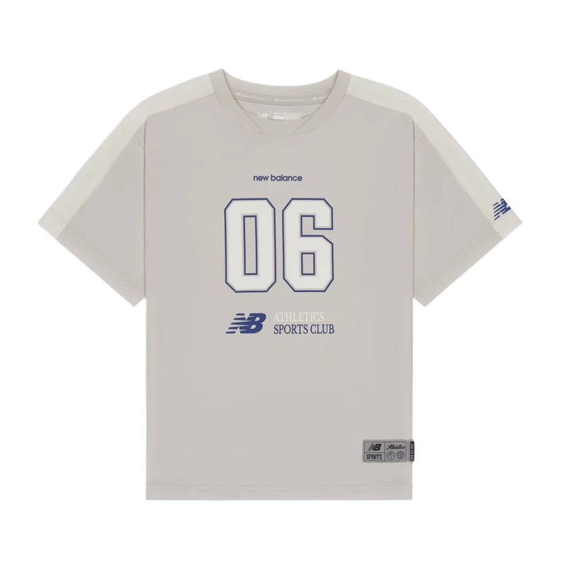 New Balance New Balance NB T Shirt SS25 Gray Children Aged 3 7 Years Old