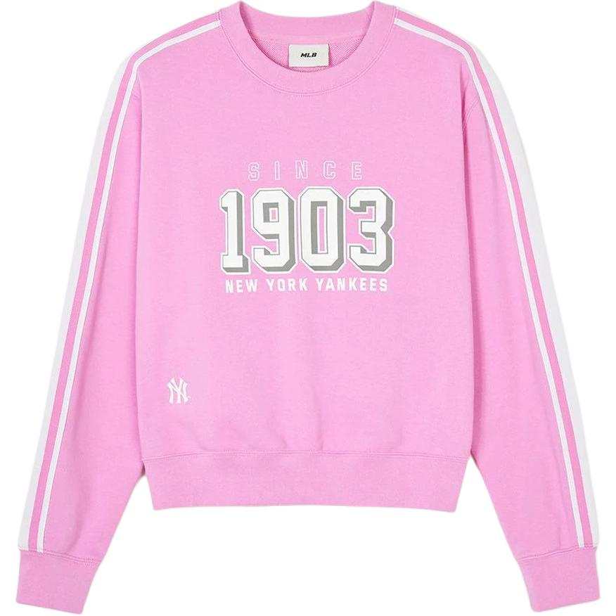 MLB SS24 New York Yankees Sweatshirt Women's Pink