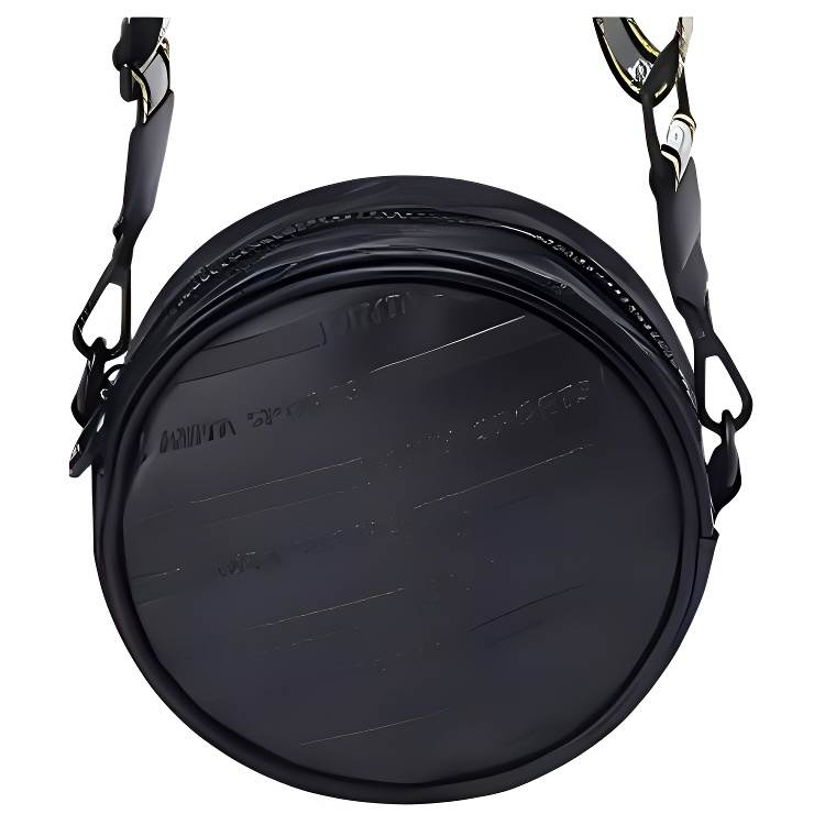 Anta Pu Crossbody Bag Unisex Black