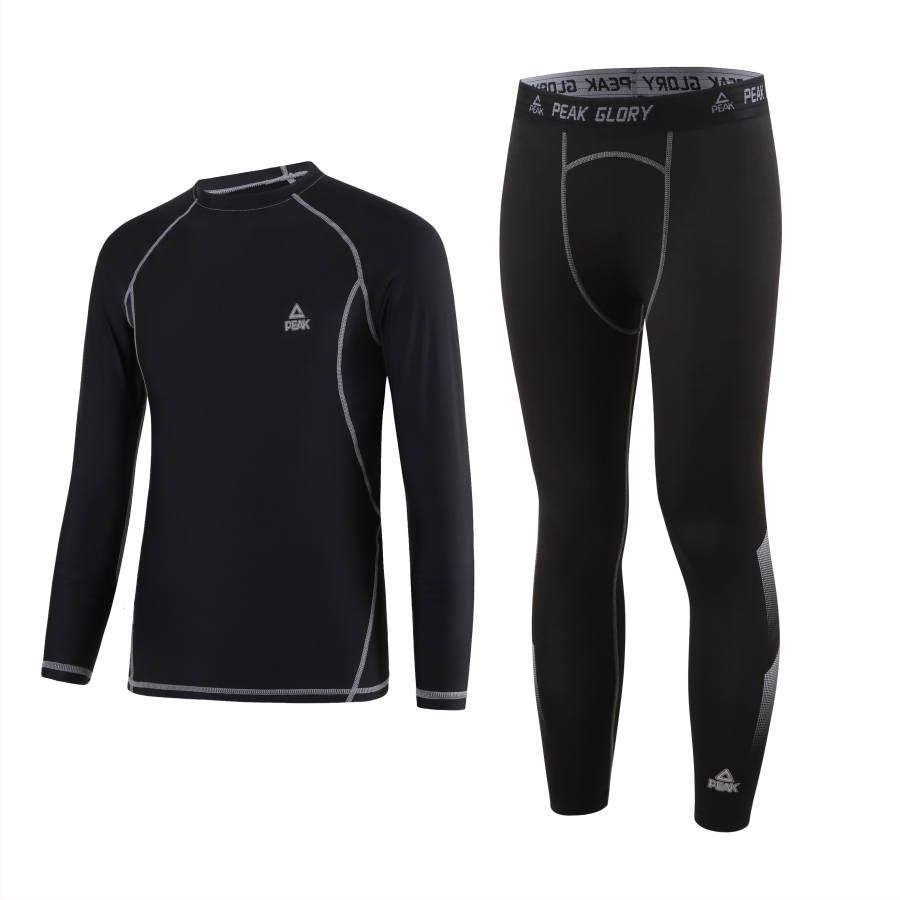PEAK Fitness Sets Men's Crew Neck Thin