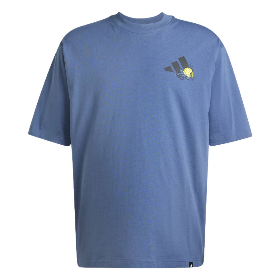 Adidas Adidas T Shirt Unisex Dark Blue