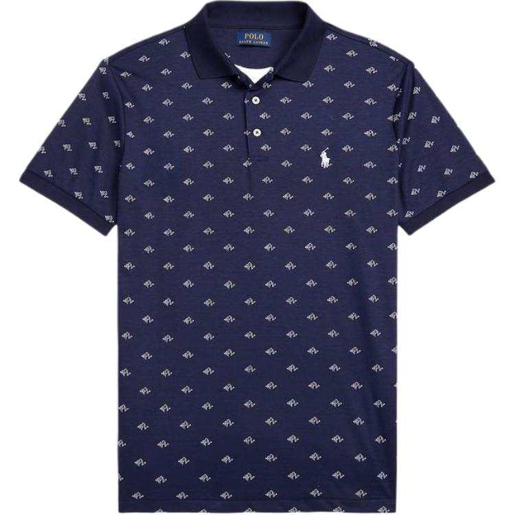 Polo Ralph Lauren 【Previous Season】graphic-print Polo-Pony polo shirt