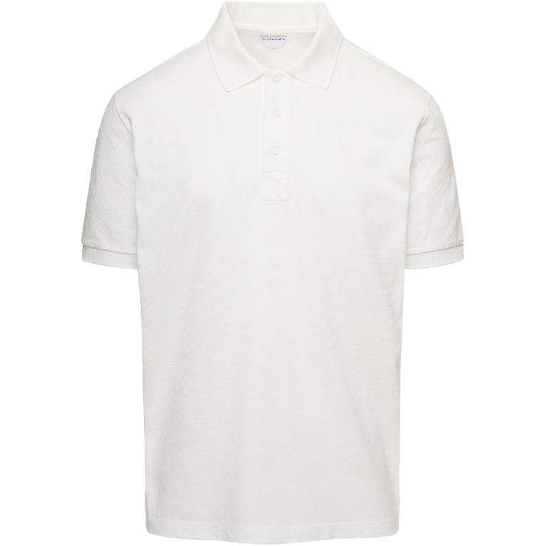 Bottega Veneta FW22 Polo Shirt Men's White