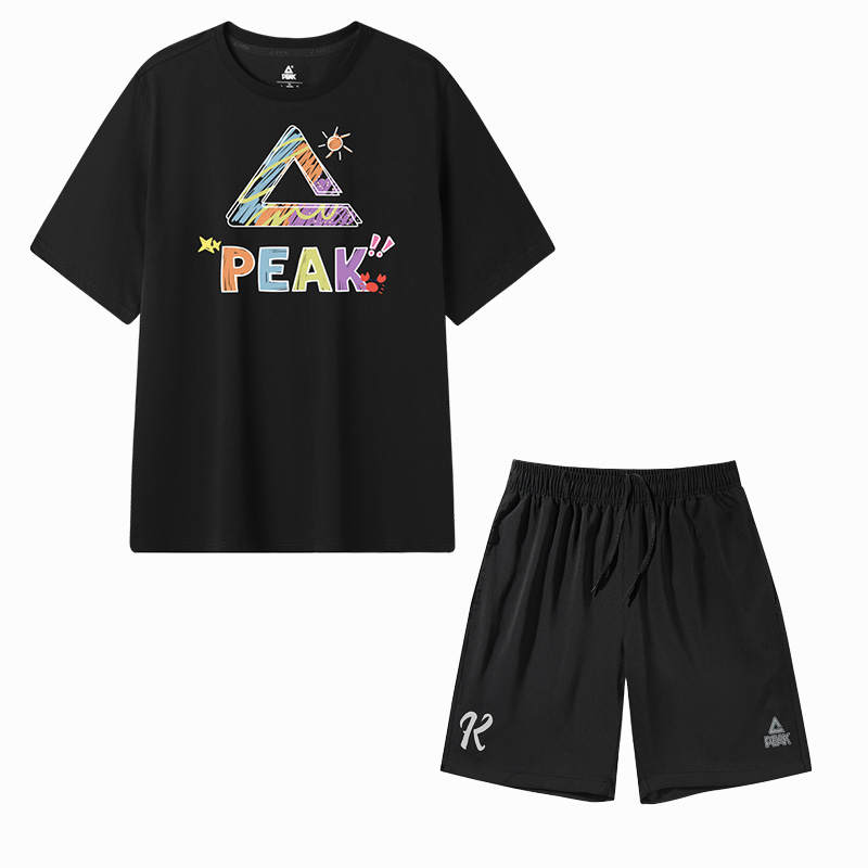 PEAK PEAK Casual Sportswear Unisex Black