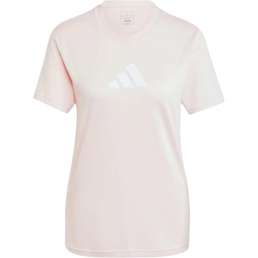 Adidas Adidas Women's All Gym Category Graphic T Shirt Sandy Pink