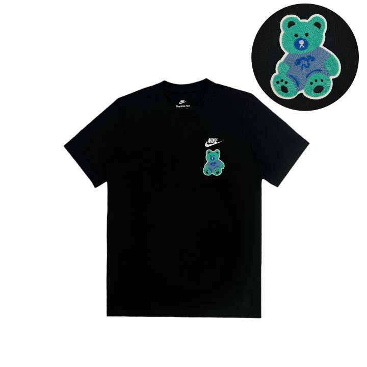 Nike Nike T Shirts Unisex Black Crew Neck Moderate Straight Fit