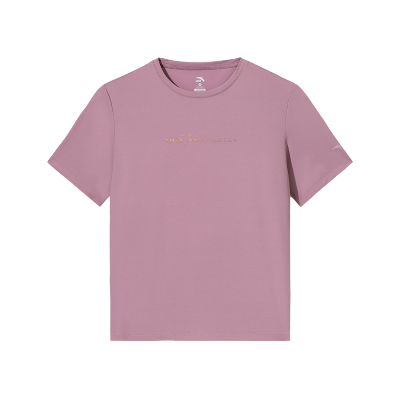 Anta Variety Training Collection T Shirt Women's Rose Purple Pink