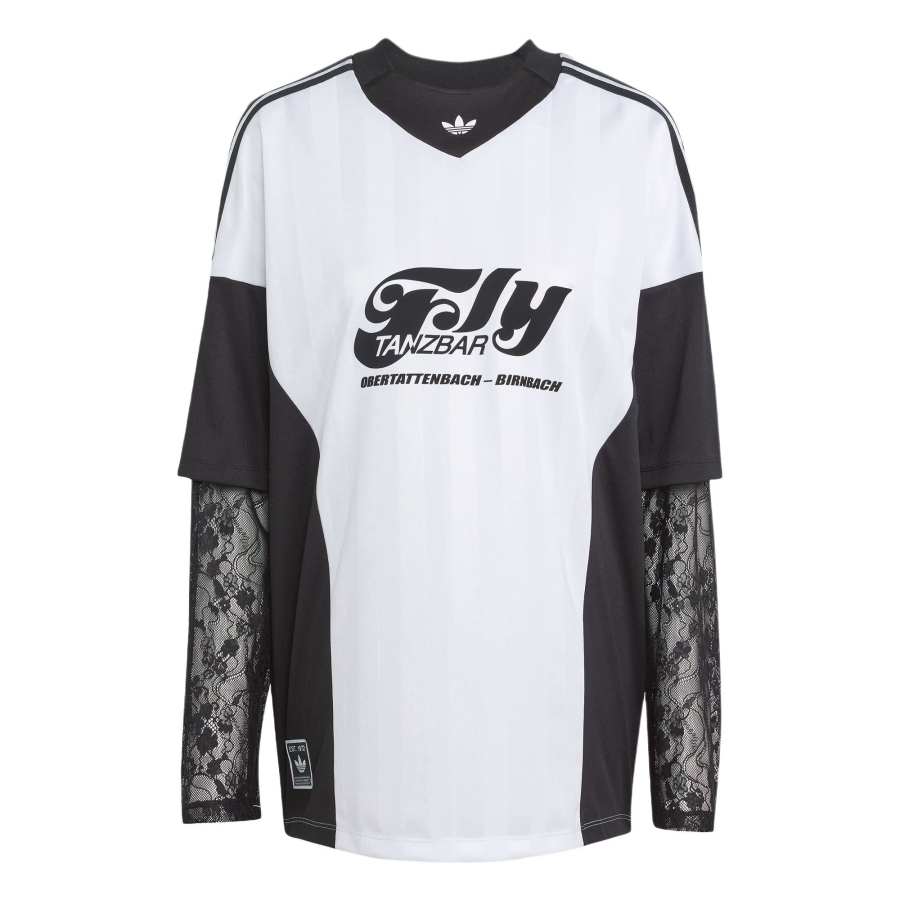 Adidas Originals LACE Soccer Jersey Women's White/Black
