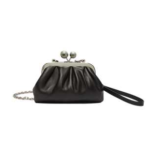 WEEKEND MaxMara Pasticcino Nappa Leather Wallet Women's Black