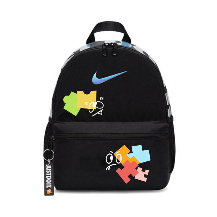 Nike Nike Logo Fabric Backpack Regular Unisex Black
