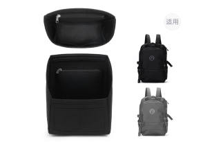 GUYI Felt Bag Insert Unisex Black