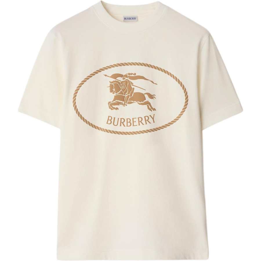 Burberry Logo Detailed Crewneck T-Shirt